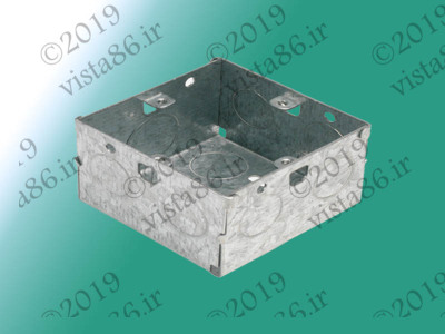 back box ،قوطی کلید و پریز گالوانیزه نوع mk، mk،خاورنو،پایپ خاور،رفیع،khavarno،pipe khavar