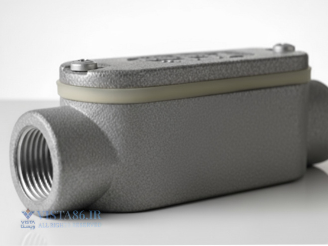 کاندولت سه راهی دربدار آلومینیومی سایزpg13.5 ژوبین 