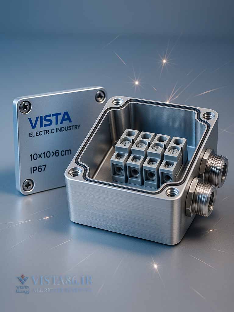 جعبه تقسیم الومینیومی ضد آب IP67