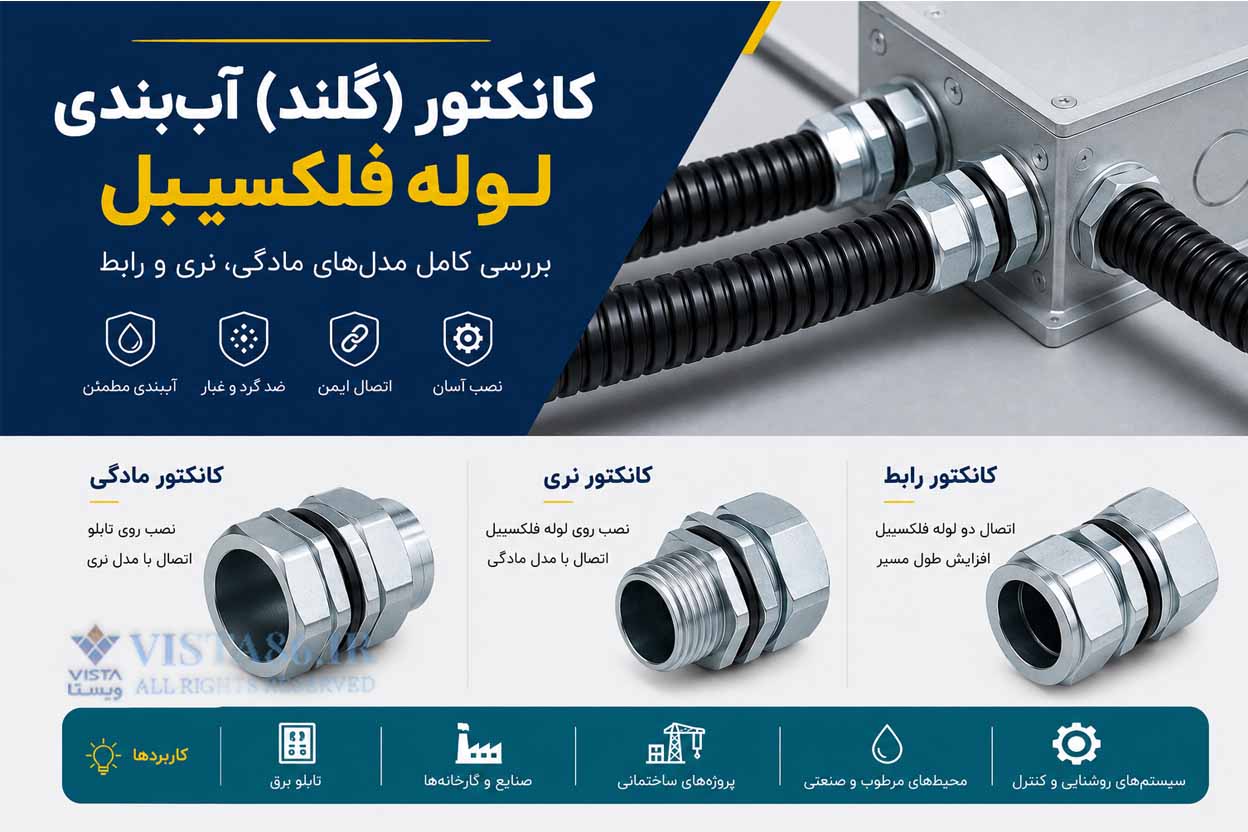 گلند آب بندی لوله فلکسیبل